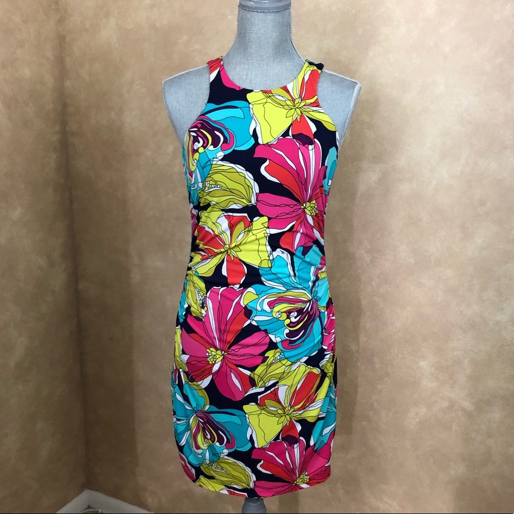 Trina Turk floral print dress- NWT